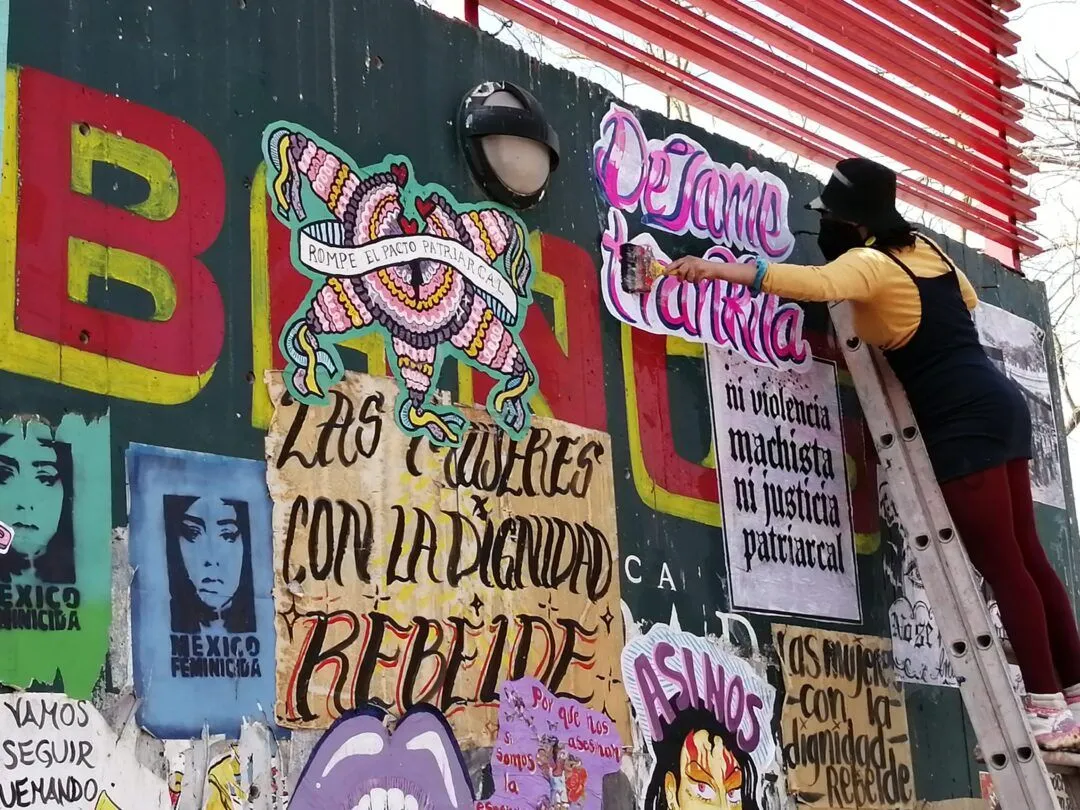 El arte en las calles: la resistencia feminista ante la violencia - La Verdad Juárez El arte en las calles: la resistencia feminista ante la violencia - La Verdad Juárez