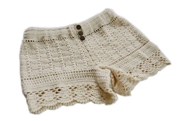 Arte en casa by Nauma: Shorts crochet