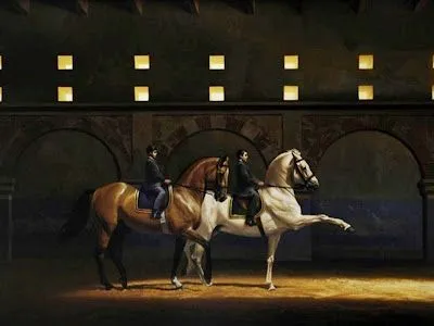 ARTE: CUADROS CABALLOS. Caballos Pintados Óleo Lienzo. Pintura Caballo Óleo