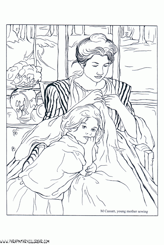 arte-dibujo-para-colorear-cassatt
