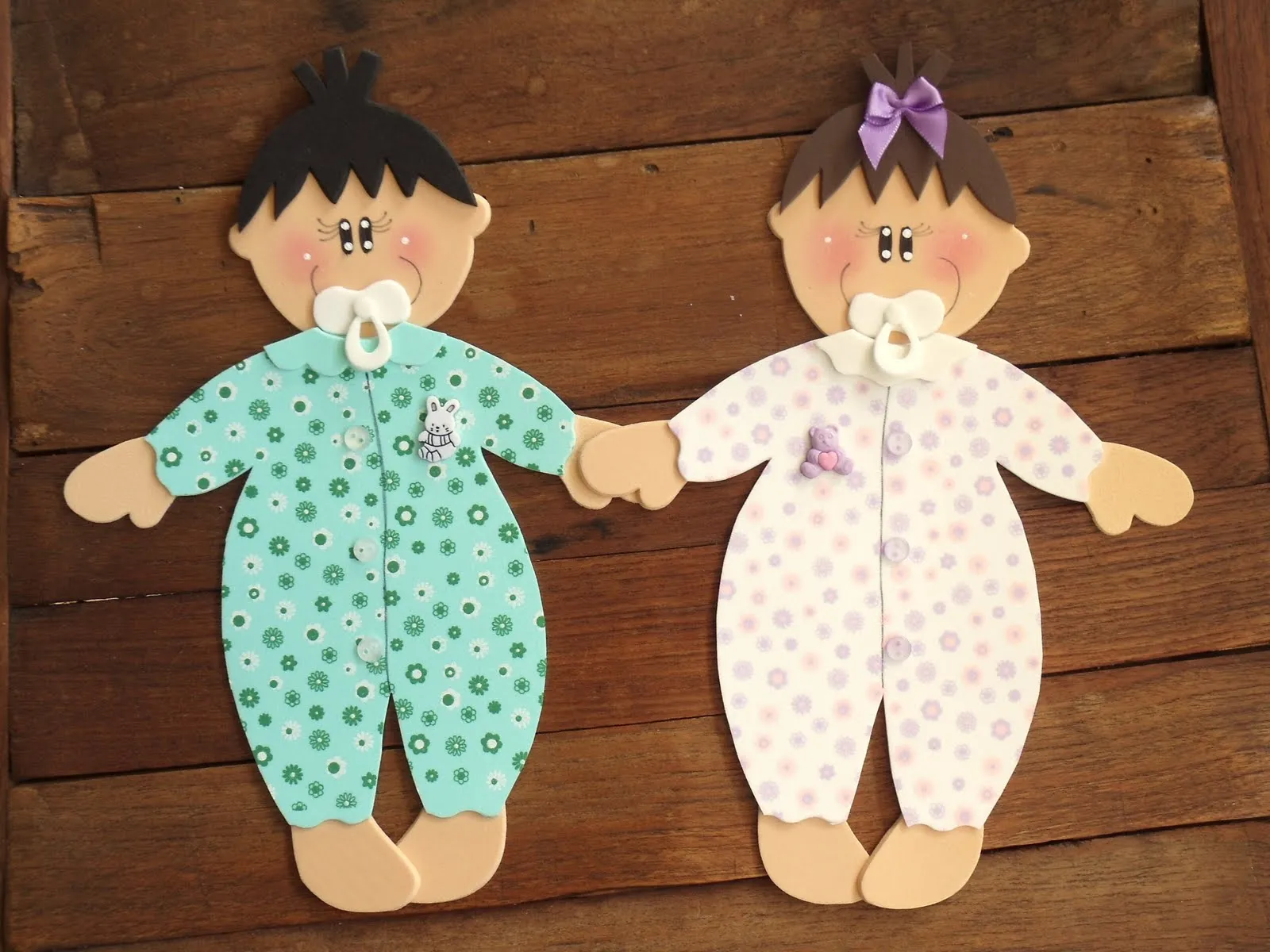 EL ARTE DE EDUCAR: BEBES EN GOMA EVA (PASO A PASO)