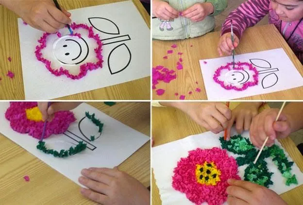 EL ARTE DE EDUCAR: COLLAGE PARA HACER MURAL DE PRIMAVERA CON PAPEL ... EL ARTE DE EDUCAR: COLLAGE PARA HACER MURAL DE PRIMAVERA CON PAPEL ...
