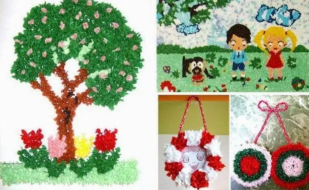 EL ARTE DE EDUCAR: COLLAGE PARA HACER MURAL DE PRIMAVERA CON PAPEL ...