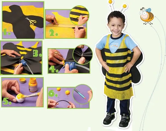 EL ARTE DE EDUCAR: COMO HACER UN DISFRAZ DE ABEJA EL ARTE DE EDUCAR: COMO HACER UN DISFRAZ DE ABEJA