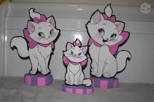 Moldes de goma eva gatos - Imagui