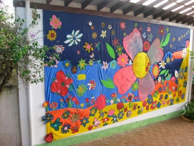 EL ARTE DE EDUCAR: MURALES PARA LA PRIMAVERA