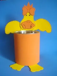 EL ARTE DE EDUCAR: PATOS EN GOMA EVA