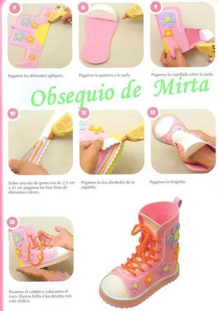 EL ARTE DE EDUCAR: TUTORIAL: BOTA EN GOMA EVA EL ARTE DE EDUCAR: TUTORIAL: BOTA EN GOMA EVA