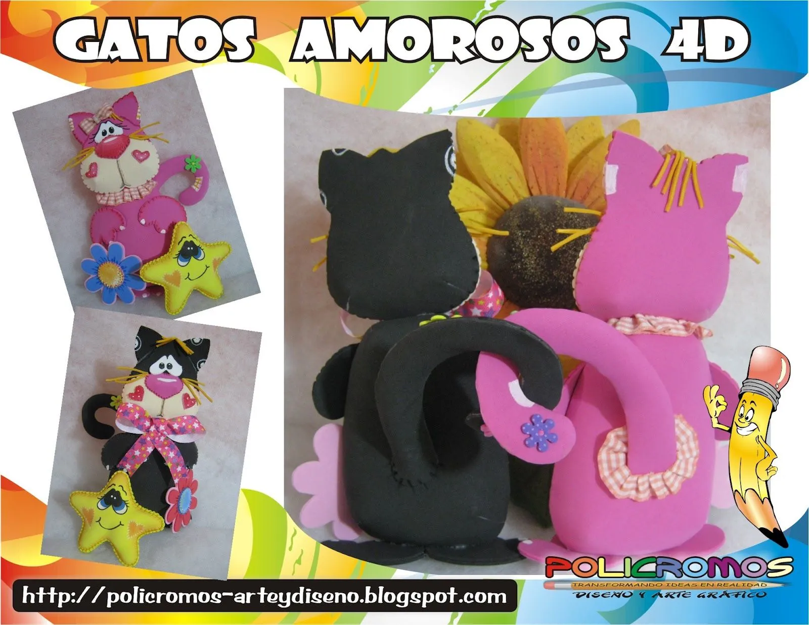 ARTE EN FOAMY POLICROMOS: HALLOWEEN y ACCESORIOS ARTE EN FOAMY POLICROMOS: HALLOWEEN y ACCESORIOS