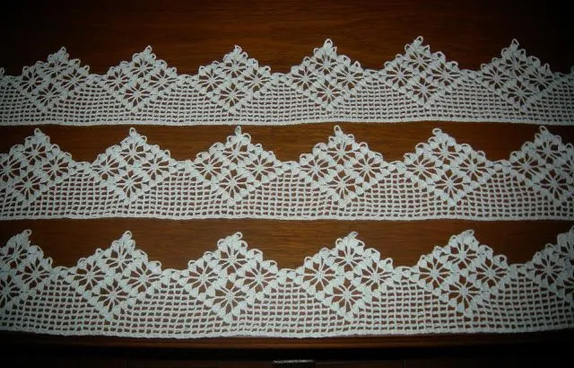 Arte Gabrielle: TEJIDO CROCHET / GANCHILLO - Puntillas en Pico ... Arte Gabrielle: TEJIDO CROCHET / GANCHILLO - Puntillas en Pico ...