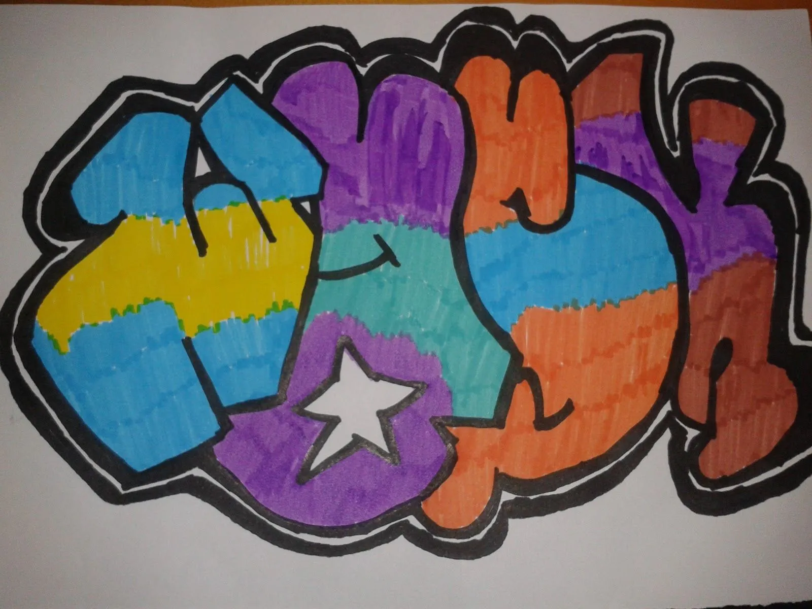 El arte del Graffiti: Segundo graffiti!