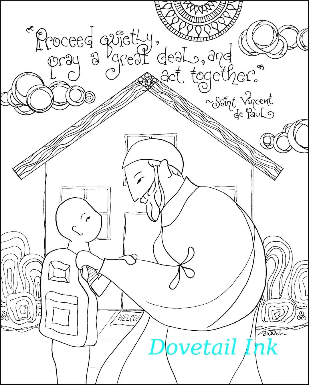 Arte imprimible de la cita de San Vicente de Paul Página católica para colorear para todas las edades Actividad de educación en el hogar, RE, RICA o retiro - Etsy México Arte imprimible de la cita de San Vicente de Paul Página católica para colorear para todas las edades Actividad de educación en el hogar, RE, RICA o retiro - Etsy México