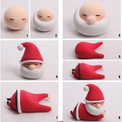 Arte Kanawi: Papá Noel para el Árbol de Navidad Arte Kanawi: Papá Noel para el Árbol de Navidad