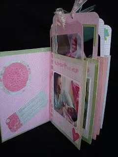 Arte Krusay Scrapbooking & Craft: Album de mi Bebe Portada