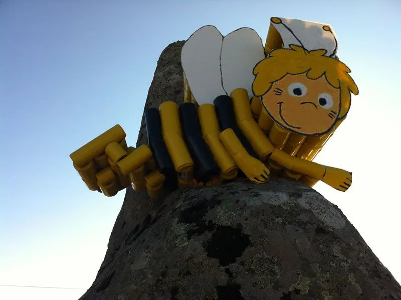 ARTE EN LATA RAMIRIN: LA ABEJA MAYA EN LATAS " RESTAURANTE EL ...