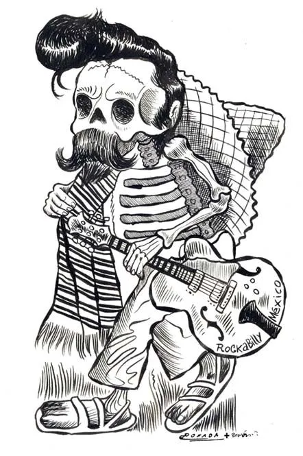Rockabilly dibujos - Imagui