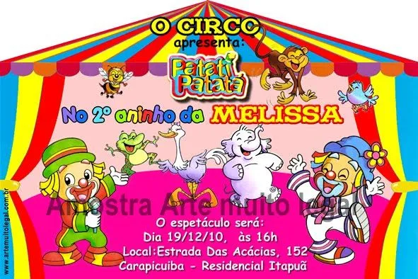 Arte muito legal - Convites infantis e lembrancinhas de aniversário Arte muito legal - Convites infantis e lembrancinhas de aniversário