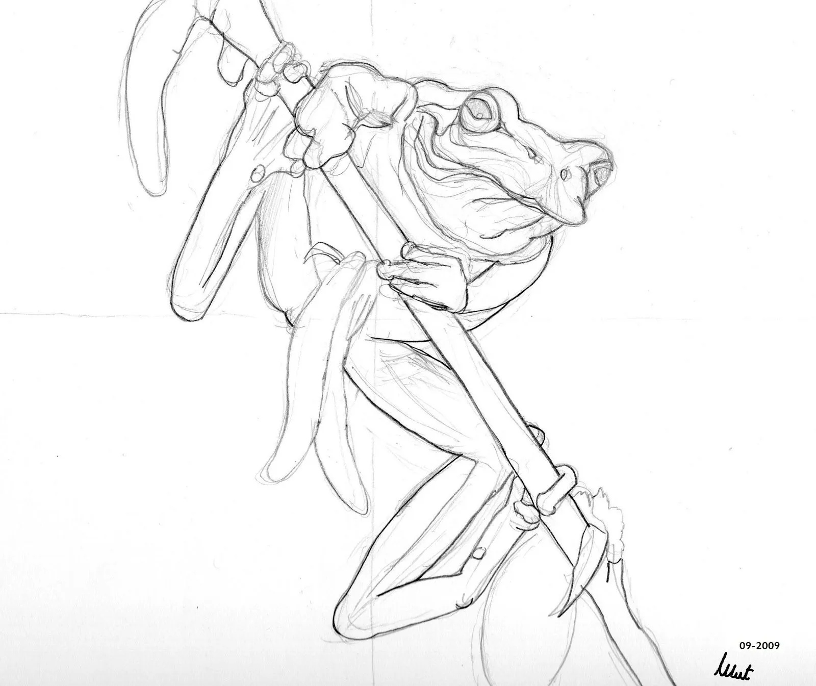 Arte Nadsat: El dibujo a lápiz es esencial