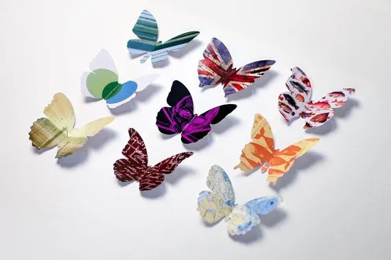 El Arte del Papel.: Mariposas de papel para coleccionistas. El Arte del Papel.: Mariposas de papel para coleccionistas.