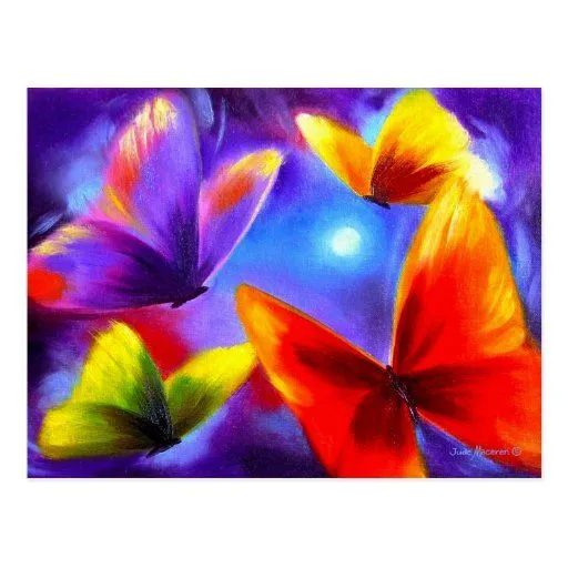 Arte de la pintura del desfile de la mariposa - mu tarjetas ... Arte de la pintura del desfile de la mariposa - mu tarjetas ...