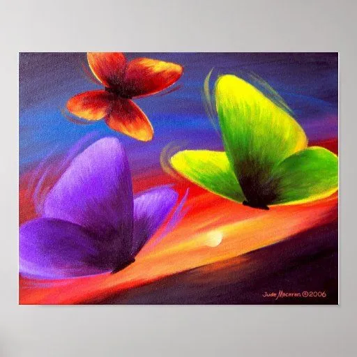 Arte de la pintura de la mariposa - multi posters de Zazzle. Arte de la pintura de la mariposa - multi posters de Zazzle.