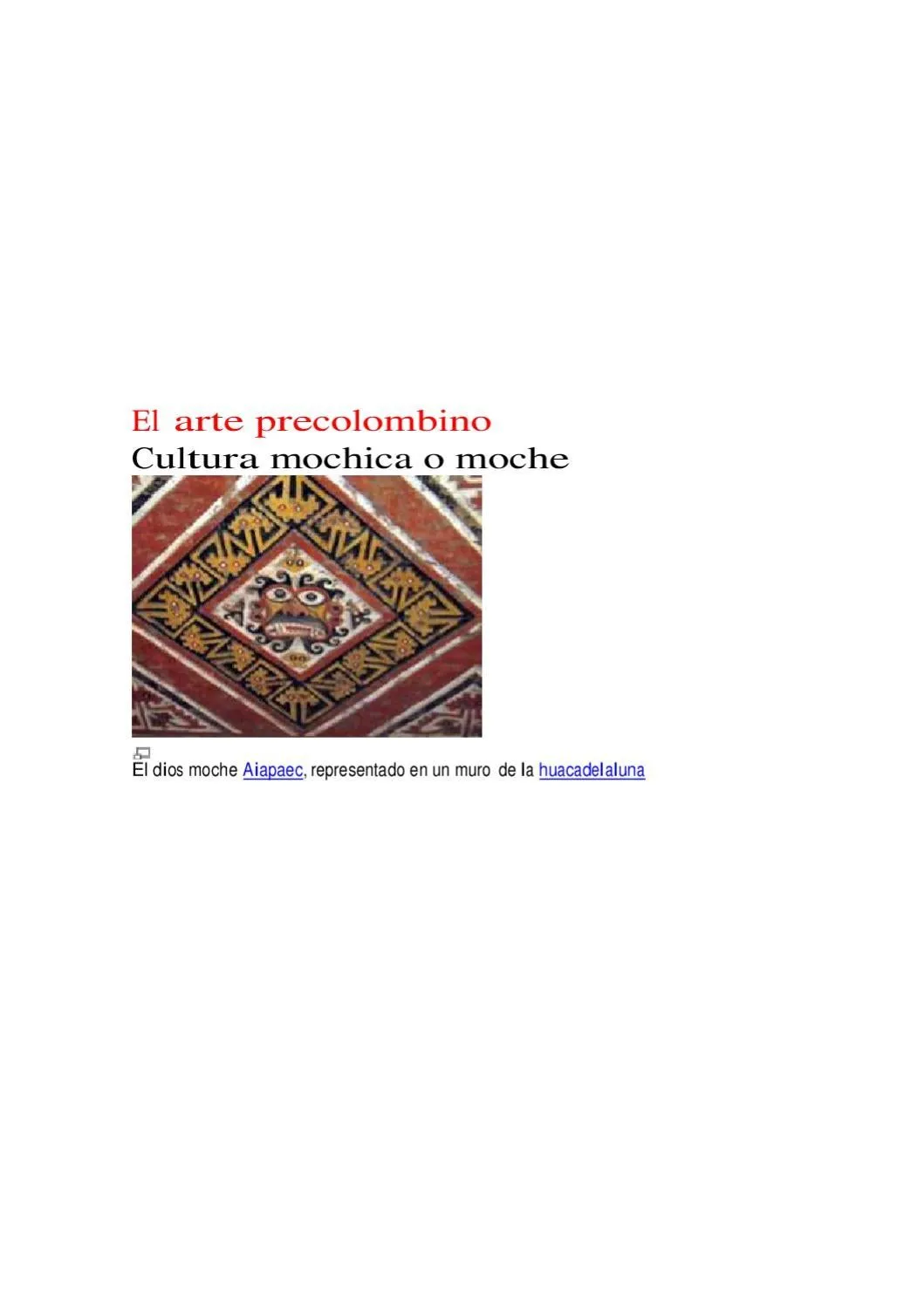 Arte Precolombino by Gestión de Recursos TIC Arturo Prat temuco - Issuu Arte Precolombino by Gestión de Recursos TIC Arturo Prat temuco - Issuu