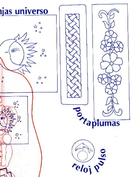 Arte en repujado 2 | Plantillas para pintar, etc...