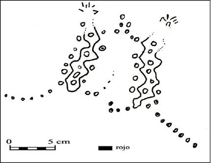 arte rupestre pintura rupestre Mant'o amazonia Cusco Peru
