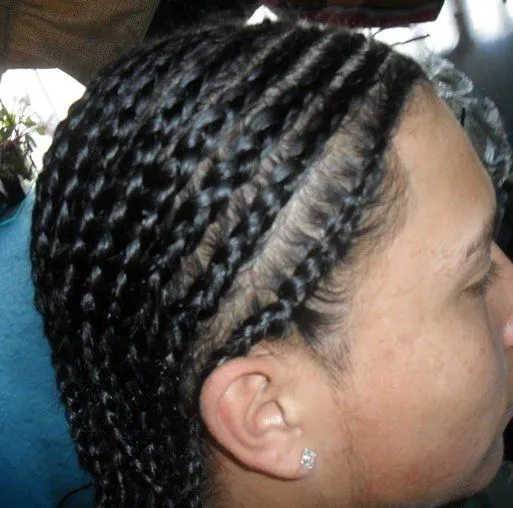 ARTE TEGIDO: TRENZAS TEGIDAS HOMBRES