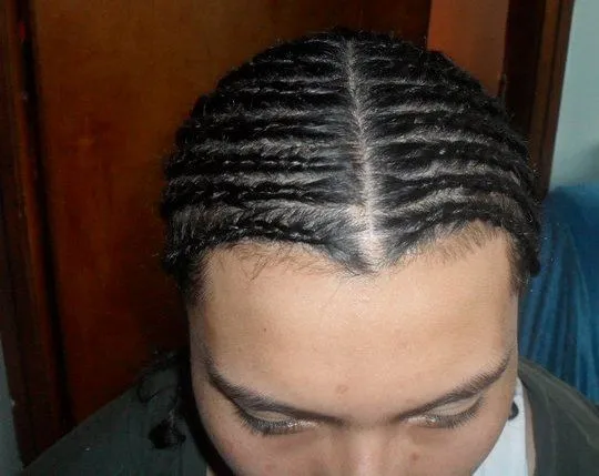 ARTE TEGIDO: TRENZAS TEGIDAS HOMBRES