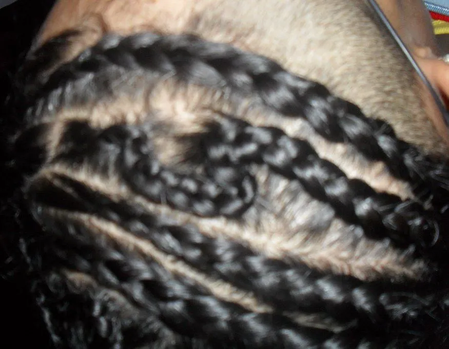 ARTE TEGIDO: TRENZAS TEGIDAS HOMBRES