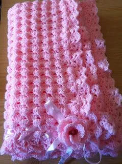 EL ARTE DE TEJER: PAÑOLETA O MANTA BEBE TEJIDA A CROCHET EL ARTE DE TEJER: PAÑOLETA O MANTA BEBE TEJIDA A CROCHET