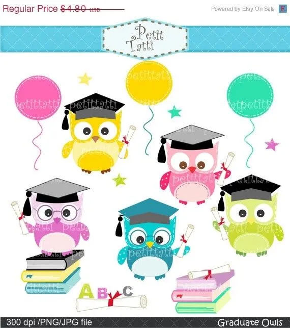 EN arte venta graduación clip búhos clip arte clip por petittatti EN arte venta graduación clip búhos clip arte clip por petittatti