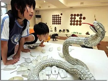 Arte Verde: Animales hechos de material reciclado | viviendo en la ... Arte Verde: Animales hechos de material reciclado | viviendo en la ...