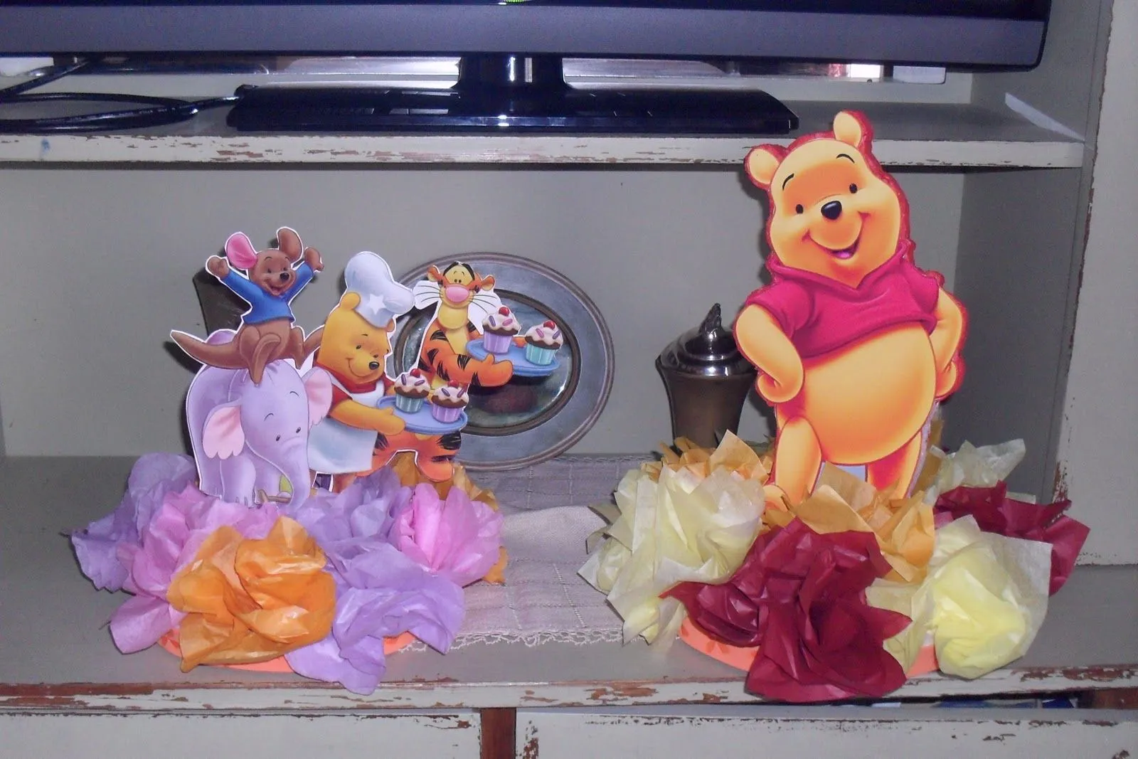 ArteAlba: CENTROS DE MESA WINNIE POOH