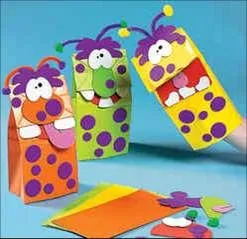 ARTEDUCATIVO: TÍTERES HECHOS CON BOLSA DE PAPEL