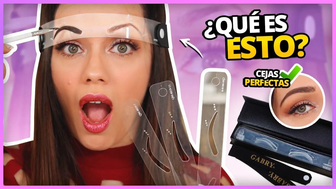 UN ARTEFACTO PARA HACER CEJAS PERFECTAS?! | PLANTILLAS PARA CEJAS - YouTube UN ARTEFACTO PARA HACER CEJAS PERFECTAS?! | PLANTILLAS PARA CEJAS - YouTube