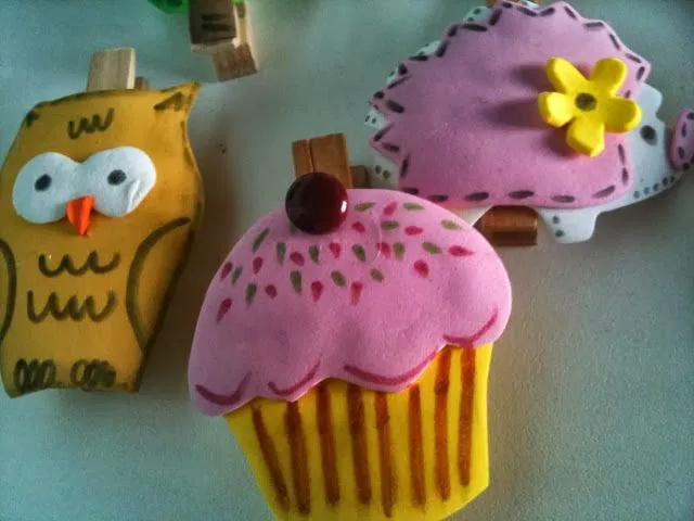ARTELUNAR DECO RECYCLA: Pinzas animadas