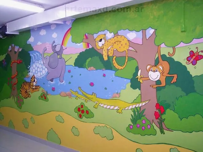 ArteMaxD - Murales infantiles. Pintura decorativa