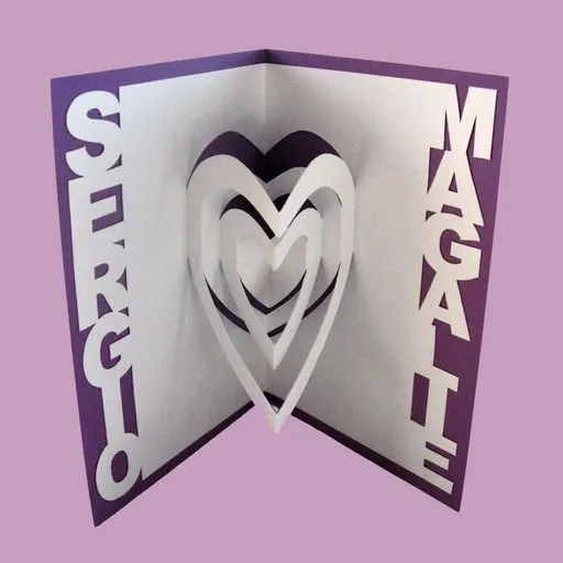 Artenpapel - Regalos personalizados - Tarjeta Pop-up D