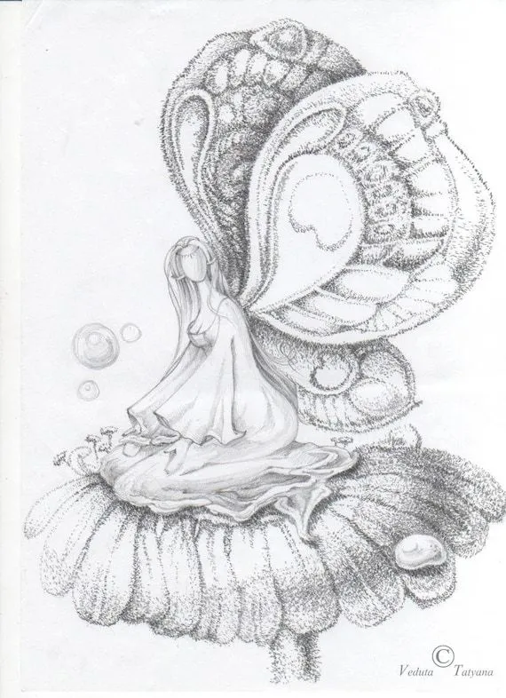 Mis artes gráficas. Dibujos a lápiz. Hadas. por OurHealingArt Mis artes gráficas. Dibujos a lápiz. Hadas. por OurHealingArt