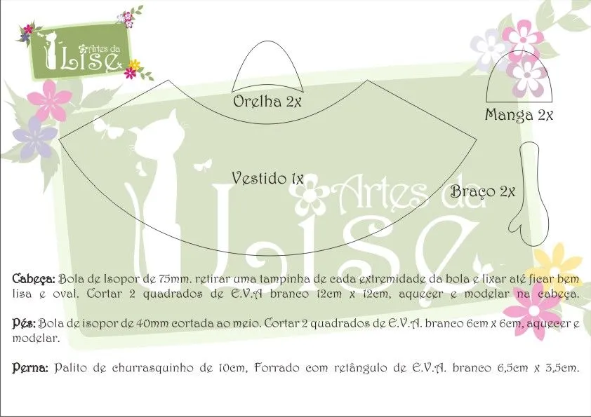 Artes da Lise: Como fazer a Hello Kitty toy