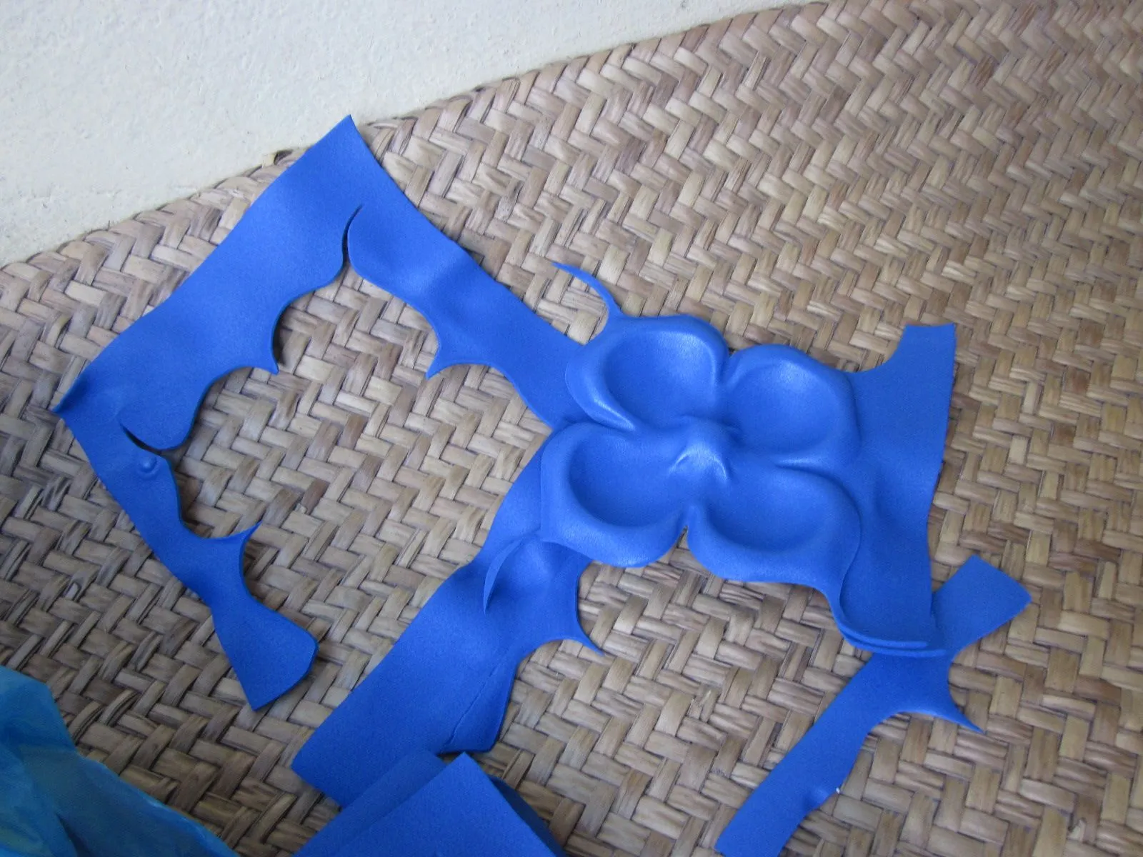 Flores de fomi planchado - Imagui