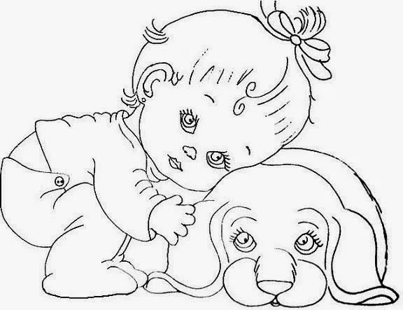Artes da Nil - Riscos e Rabiscos: Meninas bebes.