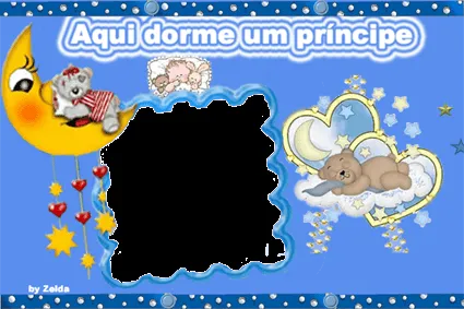 Artes da Zelda: Novas molduras em PNG Álbum bebê menino