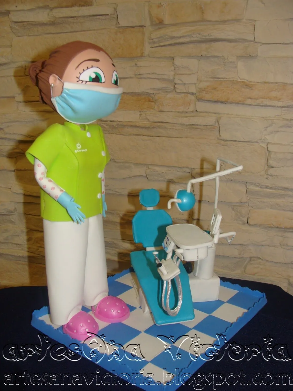 artesAna Victoria: Fofucha Dentista