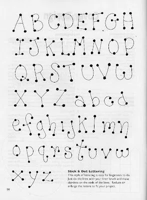 Artesanato em Feltro | Meninas Travessas |: Molde de letras