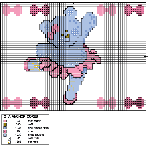 Artesanatos e bordados: GRÁFICOS PONTO CRUZ PARA CRIANÇAS