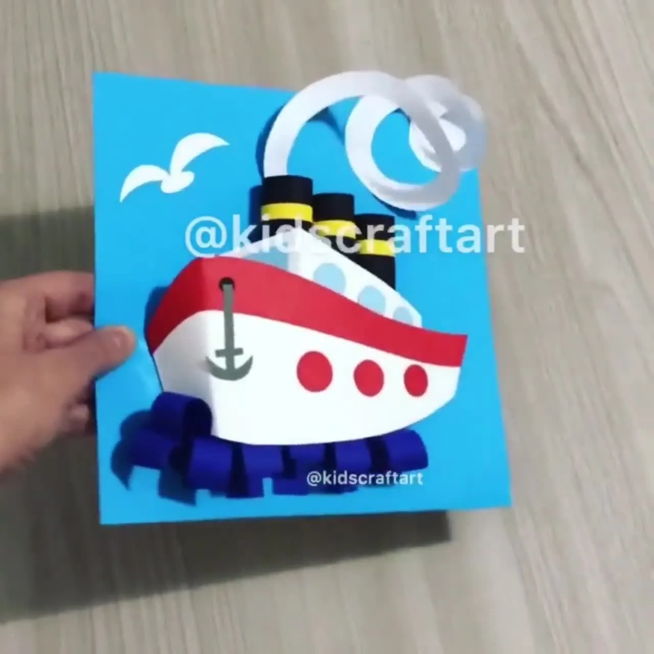 Artesanía de barco 3D para niños, artesanía de verano con los niños,  imprimible, plantilla PDF, digital náutico, artesanía escolar, recursos de  los profesores, artesanía de viaje - Etsy México