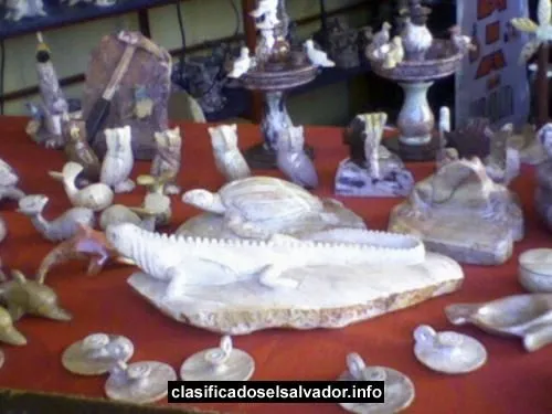 ARTESANIA DE PIEDRA COMBARBALITA, VARIOS FIGURAS CONFECCIONADAS ...